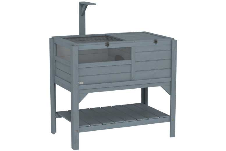 PawHut Wooden Tortoise House & Outdoor Run – Secure Easy-Clean Enclosure for Small Pets | Wowcher PawHut Wooden Tortoise House & Outdoor Run – Secure Easy-Clean Enclosure for Small Pets | Wowcher