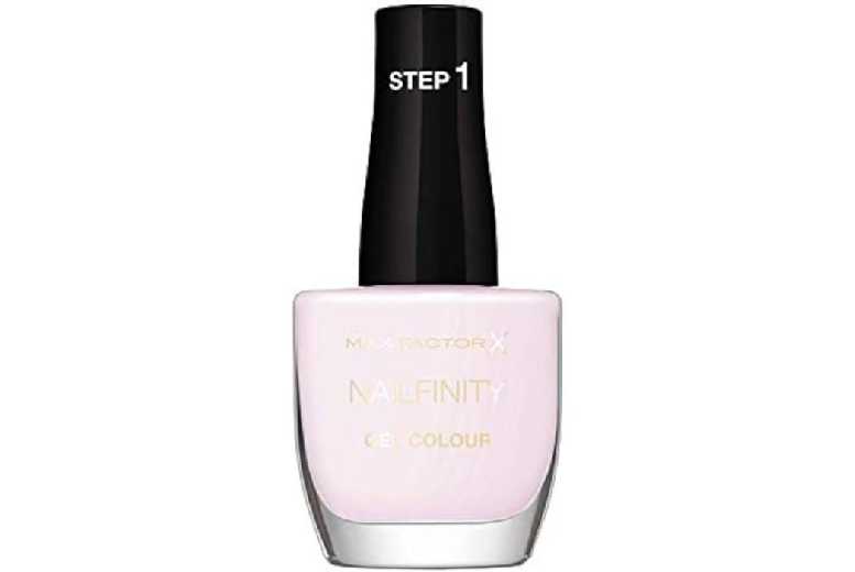 MAX FACTOR Nailfinity Long-Lasting Nail Polish – Walk of Fame Rose, Chip-Resistant, Glossy Finish | Wowcher