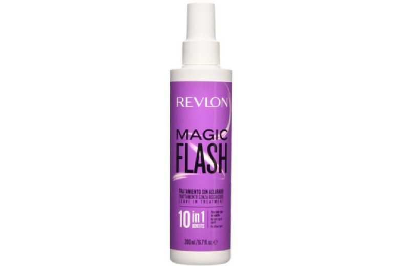 PRICE DROP! Revlon Magic Flash 10-in-1 Leave-In Hair Treatment 200ml – For All Hair Types, Anti-Frizz, Colour Safe | Wowcher PRICE DROP! Revlon Magic Flash 10-in-1 Leave-In Hair Treatment 200ml – For All Hair Types, Anti-Frizz, Colour Safe | Wowcher