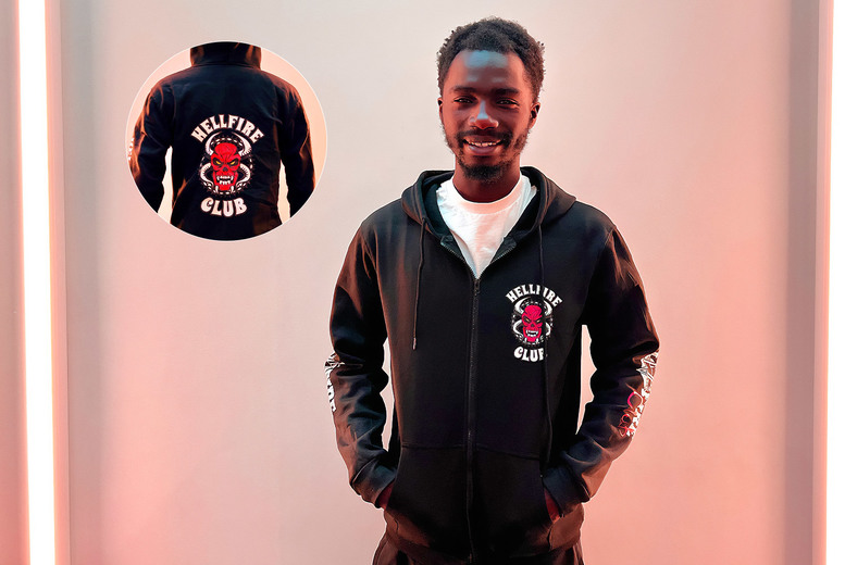 Unisex S / 1: A Stranger Things zip up hoodie | Wowcher