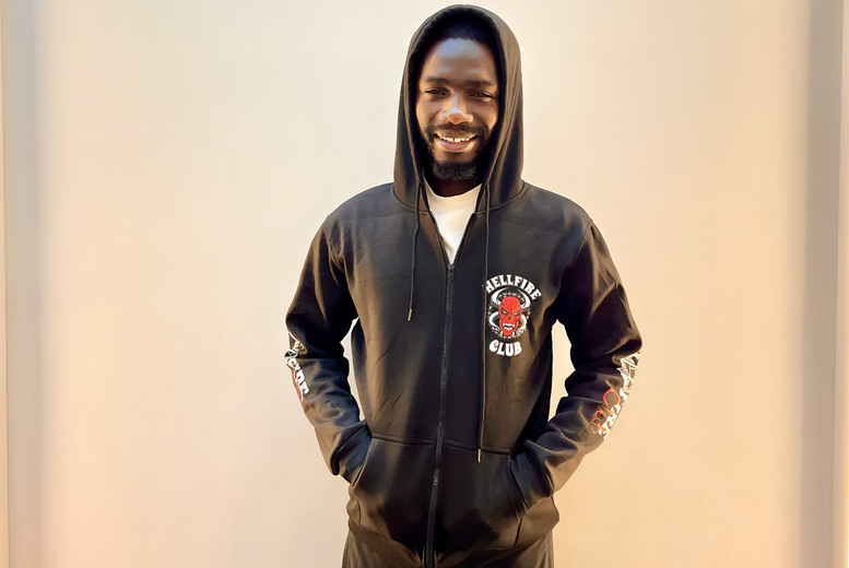 Unisex XXL / 6: A Stranger Things zip up hoodie | Wowcher