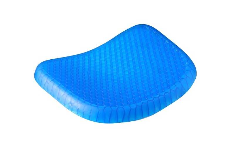 Therapeutic Gel Seat Cushions - Ergonomic Support for Back & Hip Pain Relief | Wowcher