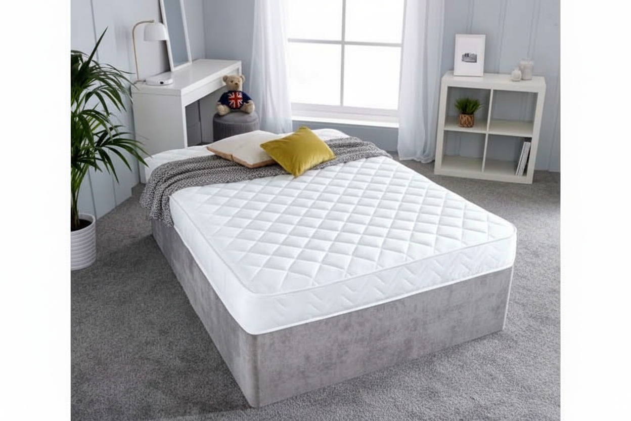 Diamond Micro Quilted Innerspring Mattress - Medium Soft, Multiple Sizes | Wowcher