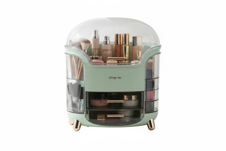 Dust-proof Cosmetic Storage Organiser for Makeup & Skincare | Wowcher