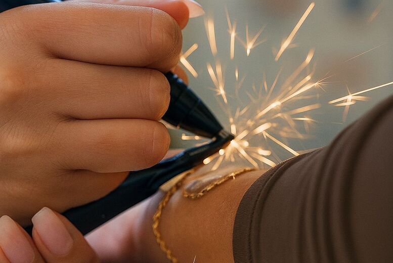 Create a Lasting Memory - Permanent Jewellery Experience for up to 4 at Diamond Galore, Bolton | Wowcher