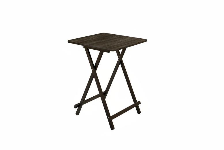 Folding Wooden Dining Table with Modern Design and Durability | Wowcher