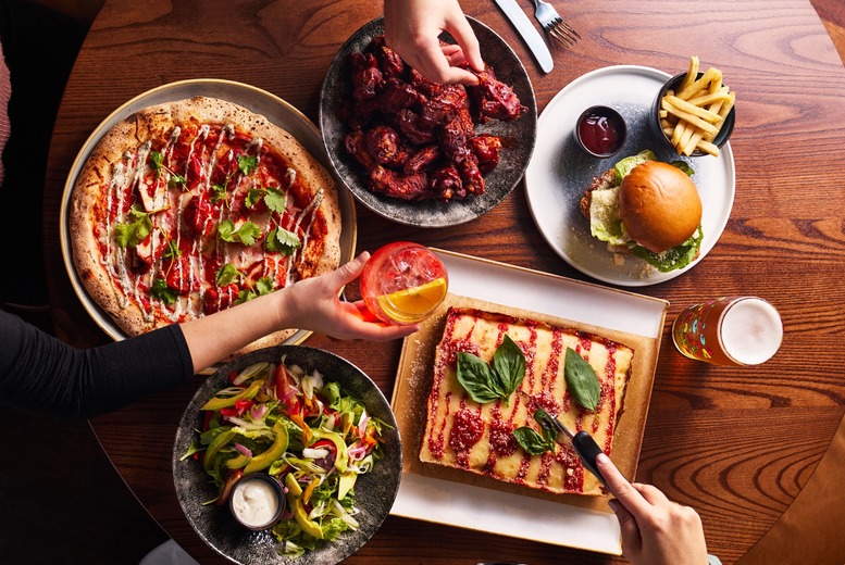 Dining & Drinks for Two at The Crafty Pig - Manchester City Centre - Social Pub & Kitchen | Wowcher