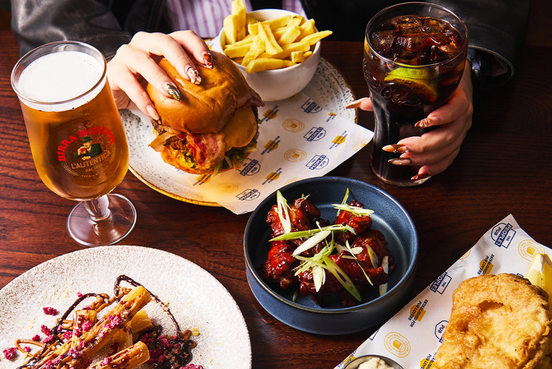 Dining & Drinks for Two at Barley Mow - Two-Course Upgrade - Warrington Town Centre | Wowcher