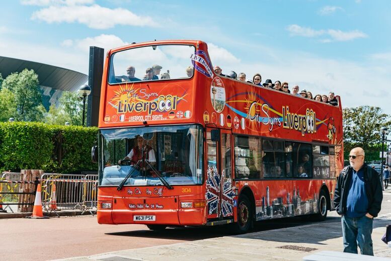 Liverpool Hop On Hop Off City Sightseeing Bus - Explore Top Attractions - Child, Adult & Family Ticket Options | Wowcher