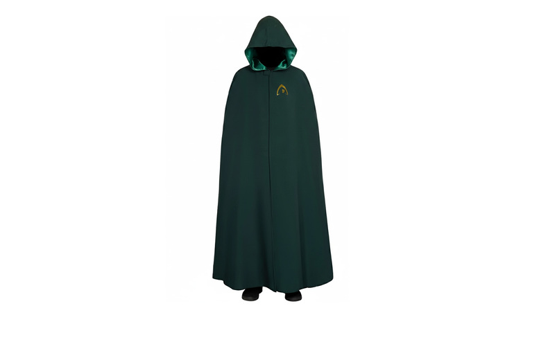 Unisex The Traitors  Green Cloak Costume - 2 Sizes | Wowcher