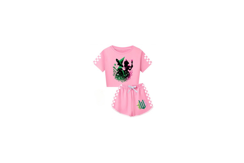 Wicked  Printed T-Shirt and Shorts Set | Wowcher