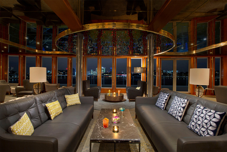 Sunborn Luxury Yacht 2-Course Sunday Lunch with Wine For 2 People - Royal Victoria Dock, London | Wowcher