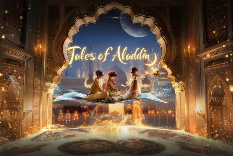 Tales of Aladdin Immersive VR Experience: Child, Adult & Family Tickets - Immersia XR - Waterloo, London | Wowcher