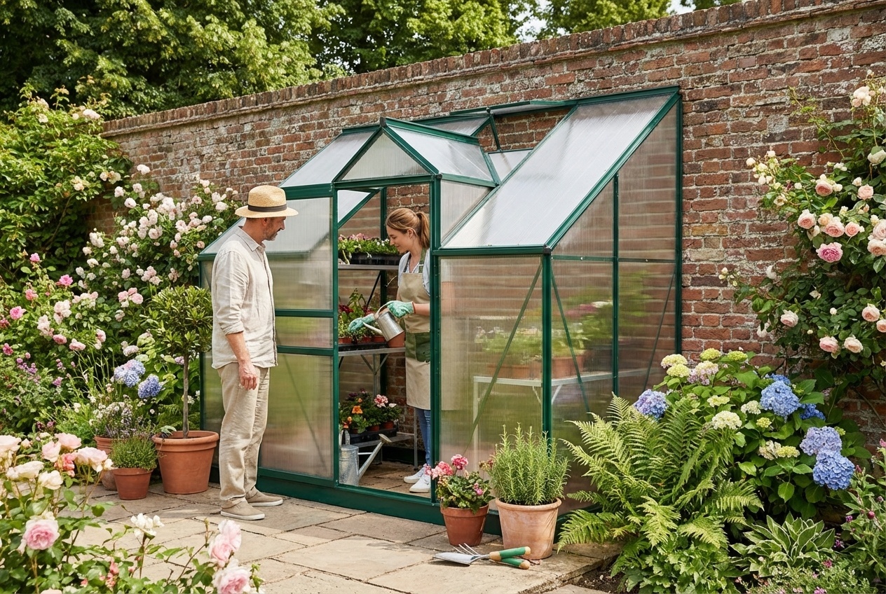 Clear Polycarbonate Roofing Sheets - Weather-Resistant Twin-Wall Panels, 14 Pack, 121x61cm | Wowcher