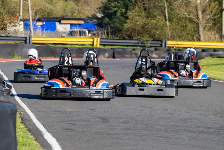 Knockhill Racing Circuit 'Unlimited' Laps Karting for 2, 3, 4 or 8 | Wowcher