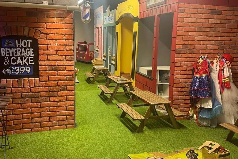 Family Role Play Session in an Immersive Indoor Village Experience - Little Play Barn - Birmingham | Wowcher