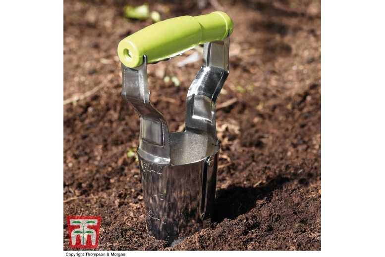 Handheld Bulb Planter - Ergonomic Tool for Effortless Bulb Planting | Wowcher