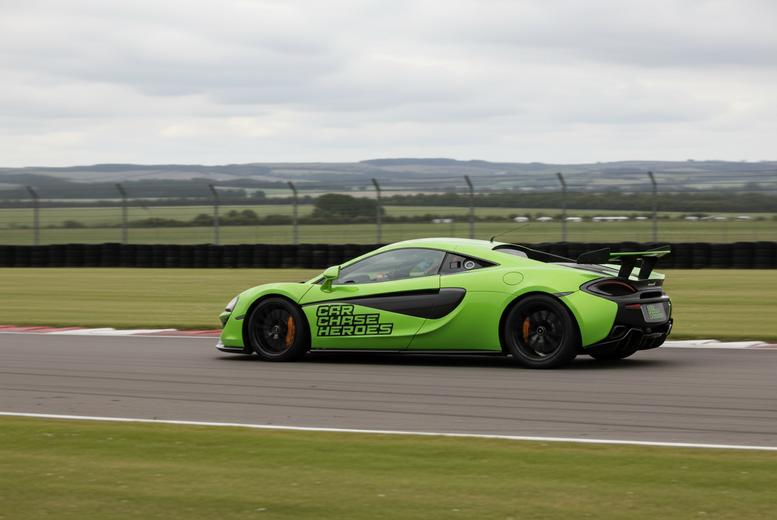 McLaren 570S GT4 Driving Experience with High-Speed Passenger Ride Included | Wowcher