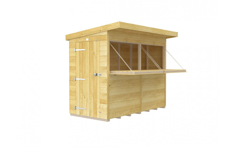 Diy Sheds Timber Outdoor Storage Bar Shed - Weatherproof Garden Building, Multiple Sizes | Wowcher