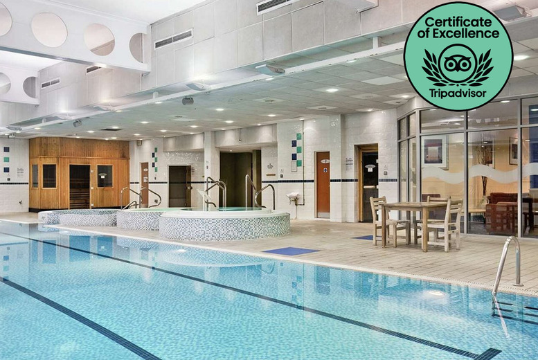 PRICE DROP! 4* DoubleTree by Hilton Glasgow Strathclyde Spa Day: 2 ELEMIS Treatments, Spa Access & 2-Course Lunch | Wowcher