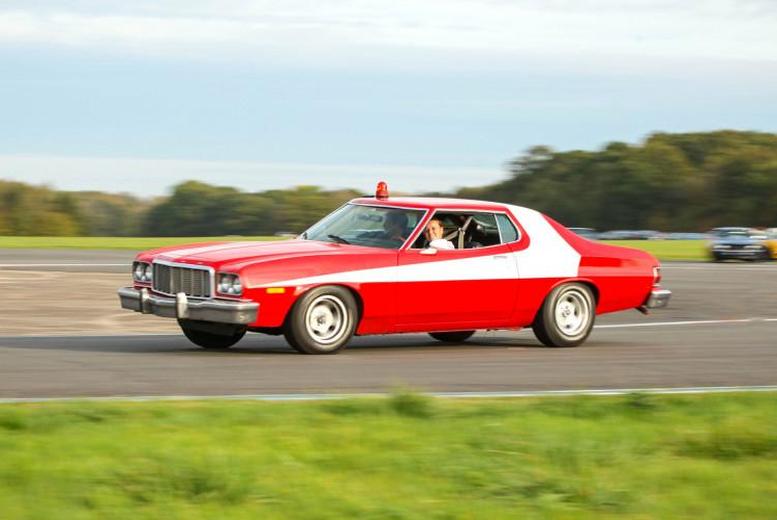Drive the Legendary Starsky & Hutch Ford Gran Torino Muscle Car | Wowcher