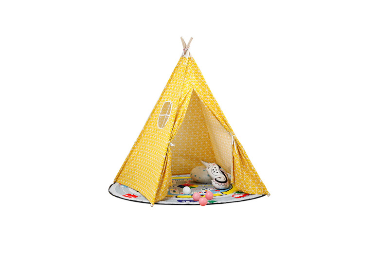Children's Teepee Tent for Indoor Play, Reading & Imaginative Fun | Wowcher