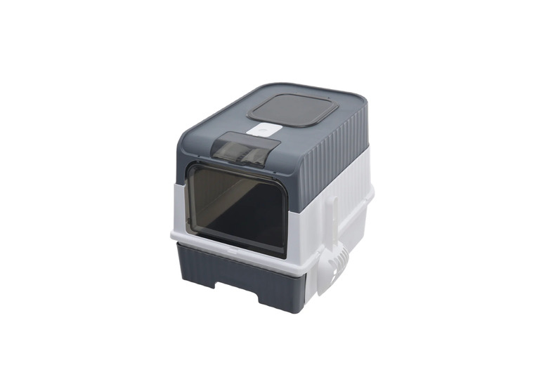 Fully Enclosed Cat Litter Box with UV Sterilisation & Odour Control | Wowcher