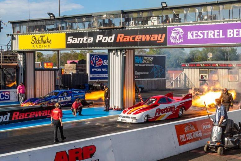 Santa Pod Raceway Family Ticket - The Festival of Power - Flexi Ticket Option Available - Fri 3rd April - Sun 5th April 2026 | Wowcher