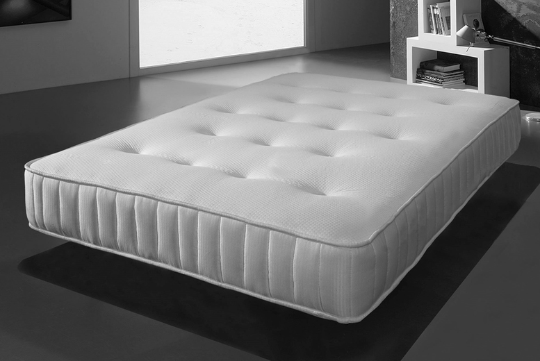 Cleo Memory Bonnell Sprung Mattress - 5 Sizes! | Wowcher