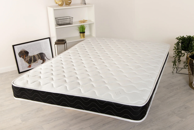 Hybrid Memory Foam & Innerspring Cool Touch Mattress - 5 Sizes | Wowcher