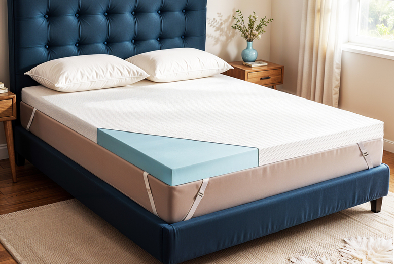 Soft Bamboo Memory Foam Mattress Topper - 5 Sizes & Up to 5cm Thickness! | Wowcher