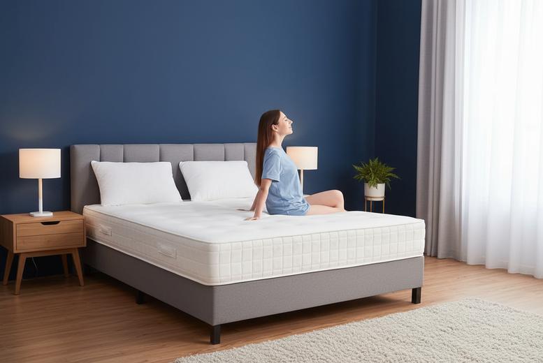 Orthopaedic Foam and Spring Mattress - Medium Firm - 5 Sizes | Wowcher