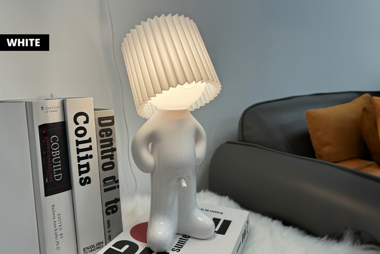 TABLE LAMP SHY MAN SHOW(Propaganda) MR.P Shy Man Show Lampada da