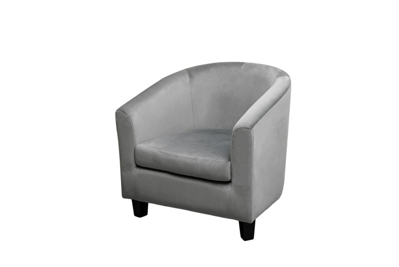 Hirix International Ltd Alivio Comfy And Ergonomic Fabric Tub Chair | Wowcher