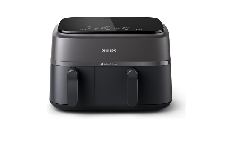 Philips Unisex Dual Basket Airfryer 3000 Series: 9L, 13 Presets, Rapidair Plus | Wowcher