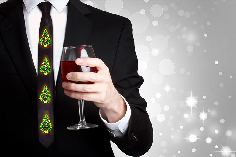 christmas tie with led lights