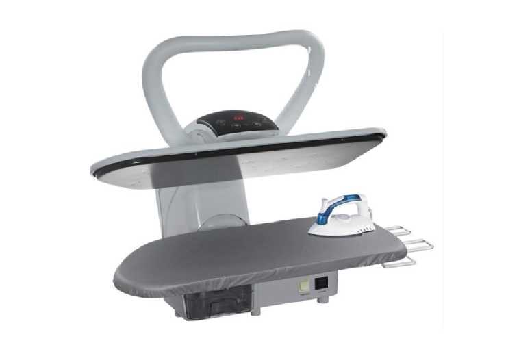 Jerry Fried & Co. Ltd Unisex Silver Heavy Duty Steam Iron Press 81Cm - Powerful 2600W, Extra-Large, Professional Finish | Wowcher