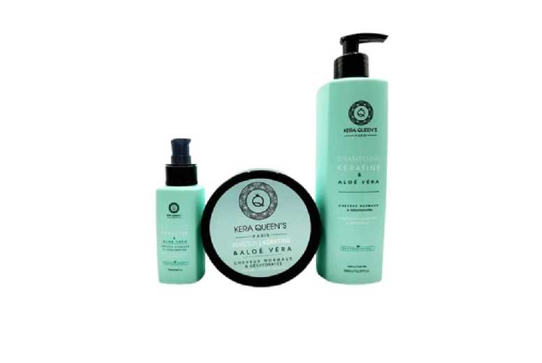 Sykz Aloe Vera & Keratin Hair Care Trio For Nourishing, Hydrating, And Smoothing - For All Hair Types | Wowcher