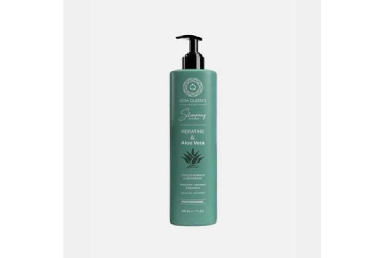 Sykz Keratin & Aloe Vera Hair Ritual Set For Normal & Dehydrated Hair - Sulphate-Free Shampoo, Repair Mask & Serum | Wowcher