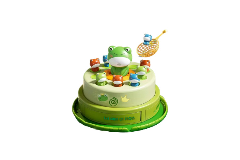 Oberobiz Co., Limited Unisex Kids Green Interactive Electric Frog Catapult Musical Toy - | Wowcher
