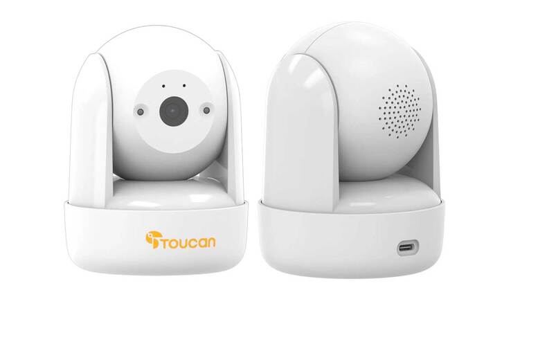 Vupoint (Europe) Company Limited Unisex Light Toucan Seek Indoor Pan & Tilt Camera With Full Hd, Night Vision & App Control - 2 Options | Wowcher