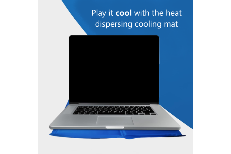 Global Fulfillment Limited (Forever Cosmetics) Unisex Universal Slim Laptop Cooling Pad For All Devices | Wowcher
