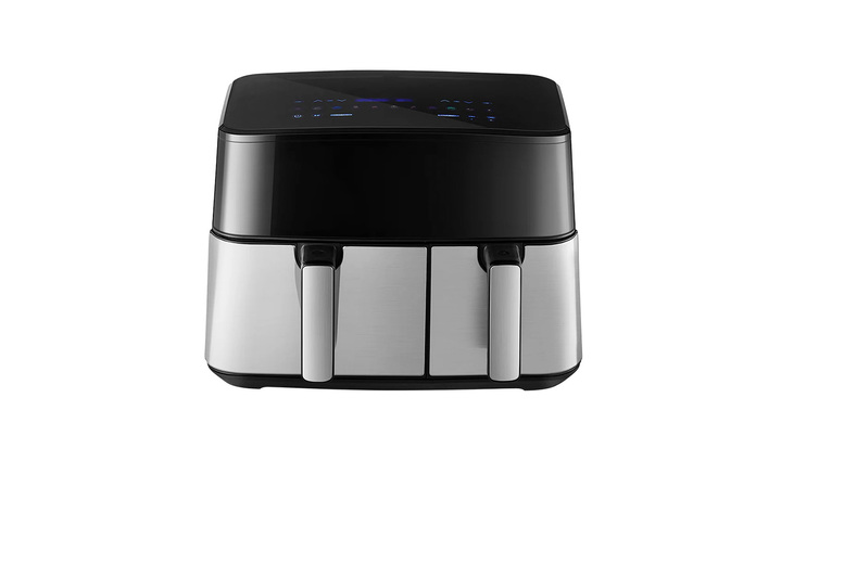Living & Home Dual Basket Touchscreen Air Fryer With Smart Presets - 6.5L + 3.5L Capacity | Wowcher