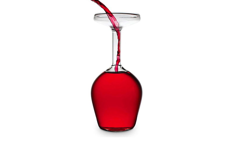 Glaxwood Trading Ltd Novelty Upside Down Wine Glass | Wowcher