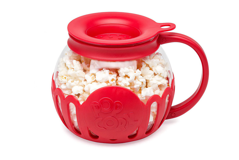 Oberobiz Co., Limited Microwave Popcorn Maker - Temperature Safe Glass, Healthy & Quick Snack, Dishwasher Safe | Wowcher