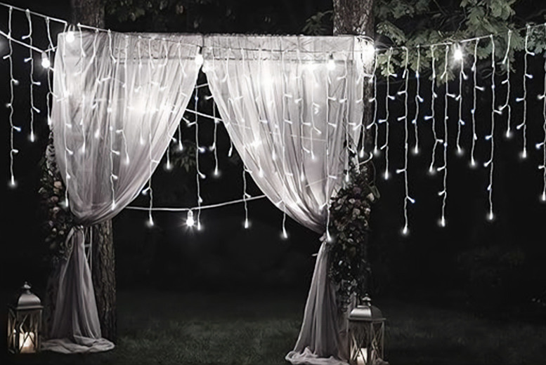 Oberobiz Co., Limited 120 Led Icicle Christmas Lights | Wowcher