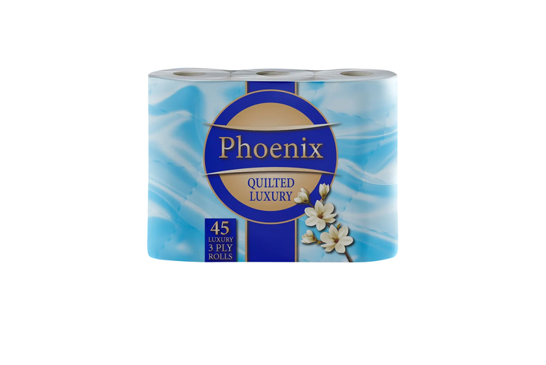 Alta & Co Trading Ltd 45 White Quilted 3 Ply Toilet Tissue Rolls - Extra Soft, Strong & Eco-Friendly | Wowcher