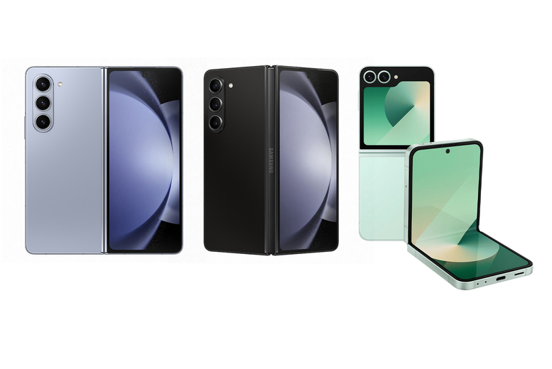 Samsung Unisex Galaxy Z Fold5 Or Z Flip5, 512Gb, Foldable Amoled Display, 5G | Wowcher
