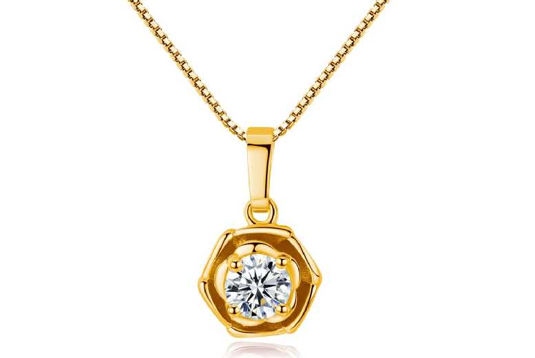 Gamechanger Asso T/A 50 Shade Of Lust Radiant Crystal Jewellery Set - Women's Matching Necklace & Earrings With Gift Box | Wowcher