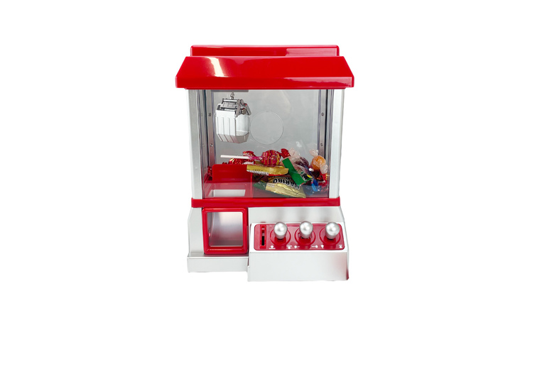 Direct2publik Ltd Retro Arcade Candy Grabber Game - Battery-Operated Claw Machine Toy (Ages 3+) | Wowcher